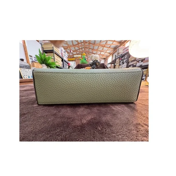 Kate Spade Green Leather Crossbody Bag NWT - Picture 6 of 14